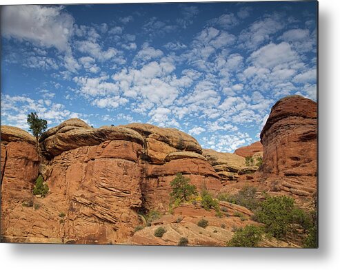 Canyonlands National Park Metal Print featuring the photograph Sunset in Chesler Park #1 by Kunal Mehra