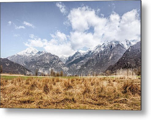Alps Metal Print featuring the photograph The Alps by Pavel Melnikov