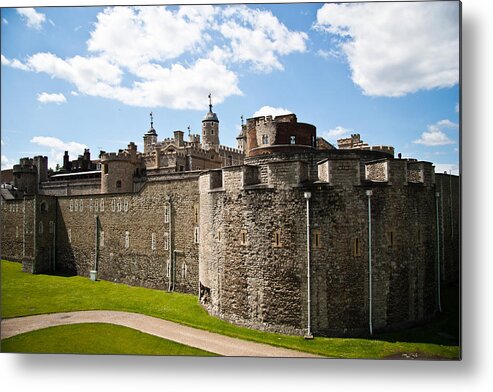 Tower Of London Metal Print featuring the photograph Tower of London #1 by Dawn OConnor