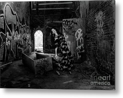 Abandoned Metal Print featuring the photograph Urban photography #1 by FineArtRoyal Joshua Mimbs