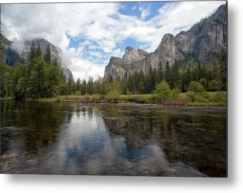 Yosemite Metal Print featuring the photograph Valley View #1 by Harold Rau