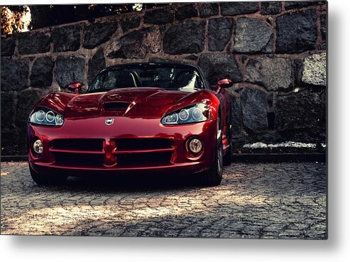 Viper Metal Print featuring the photograph Viper #1 by Jackie Russo