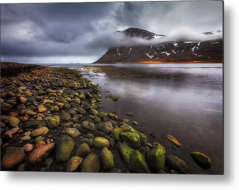 Iceland Metal Print featuring the photograph West Fjords by Dominique Dubied