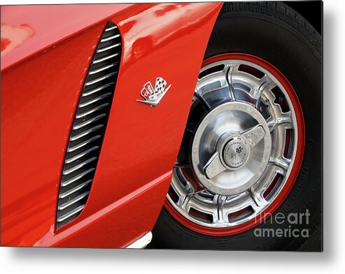 Corvette Metal Print featuring the photograph Where Were You In '62 #1 by Dennis Hedberg