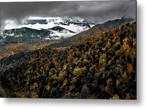 Mountains Metal Print featuring the photograph  Great Smoky Mountains National Park #10 by Alex Grichenko