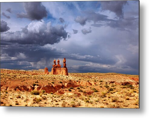Goblin Valley State Park Metal Print featuring the photograph Goblin Valley #11 by Mark Smith