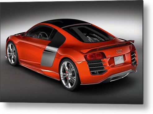 Audi Metal Print featuring the digital art Audi #12 by Super Lovely