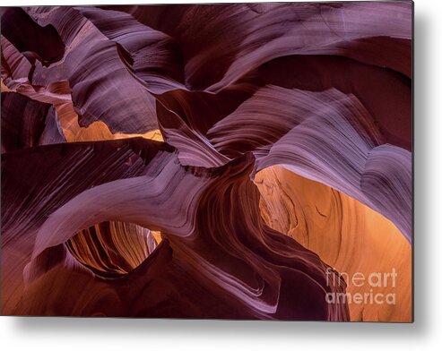 Lower Antelope Canyon Metal Print featuring the photograph Lower Antelope Canyon #14 by Craig Shaknis