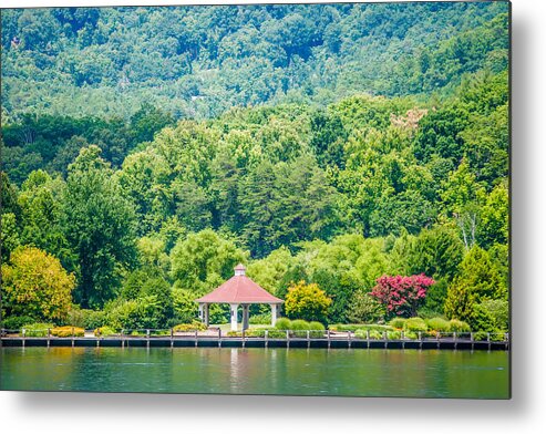 Scenery Metal Print featuring the photograph Scenery Around Lake Lure North Carolina #12 by Alex Grichenko