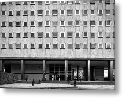 Philadelphia Metal Print featuring the photograph 1400 Buttonwood - Formerly the State Office Building - Philadelphia by Stephen Russell Shilling