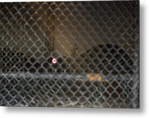 Industrial Metal Print featuring the photograph 15 Mph by B Cash