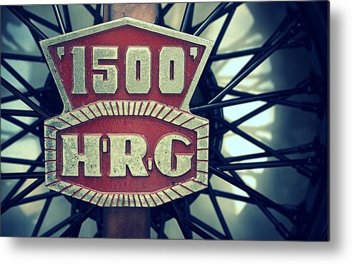 Hershey Pa Metal Print featuring the photograph 1500 HRG Emblem by Joseph Skompski