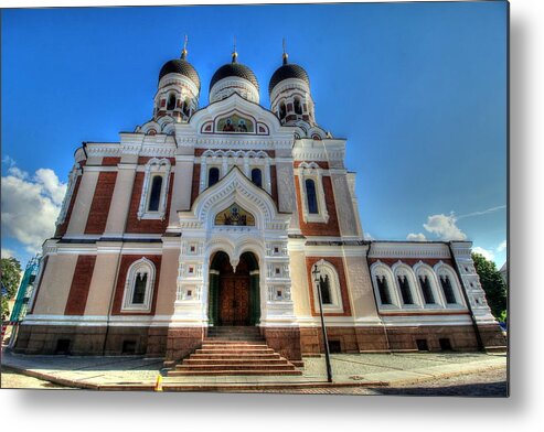 Estonia Tallinn Metal Print featuring the photograph Estonia Tallinn #18 by Paul James Bannerman