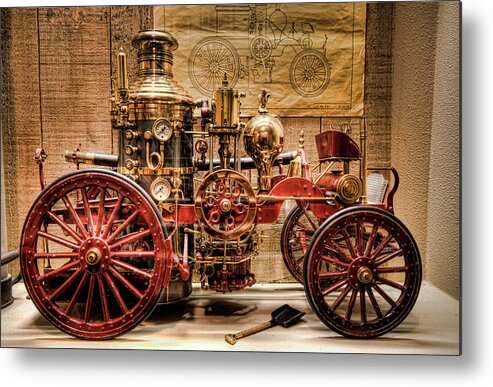 Hdr Metal Print featuring the photograph 1870 LaFrance by Brad Granger