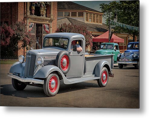 1936 Metal Print featuring the photograph 1936 GMC T-14 Pickup by Susan Rissi Tregoning