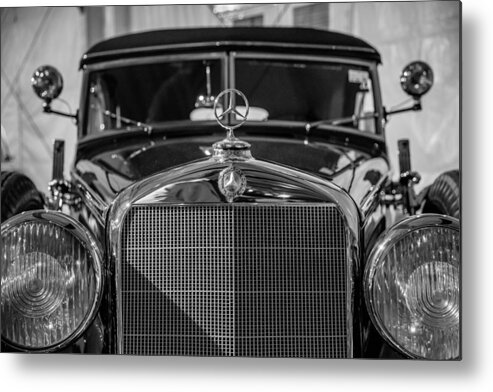 1937 Mercedes-benz 320b Cabriolet Metal Print featuring the photograph 1937 Mercedes-Benz 320B Cabriolet by Alan Marlowe