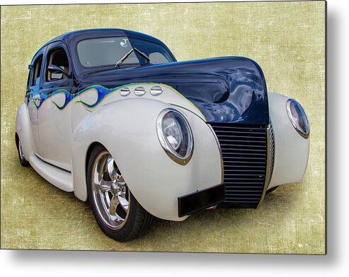 Car Metal Print featuring the photograph 1939 Ford by Keith Hawley