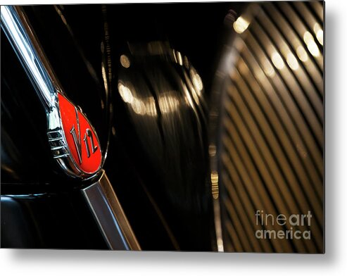 Lincoln Metal Print featuring the photograph 1940 Zephyr by Dennis Hedberg