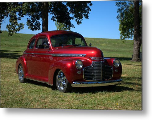 1941 Metal Print featuring the photograph 1941 Chevrolet Custom Street Rod by Tim McCullough