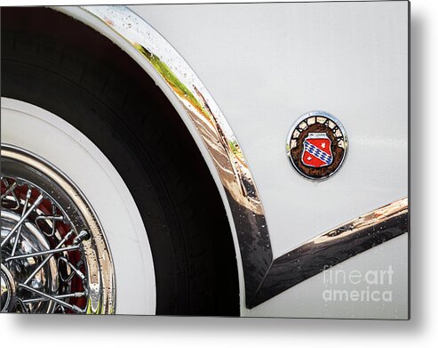 1953 Metal Print featuring the photograph 1953 Buick Abstract 2 by Dennis Hedberg