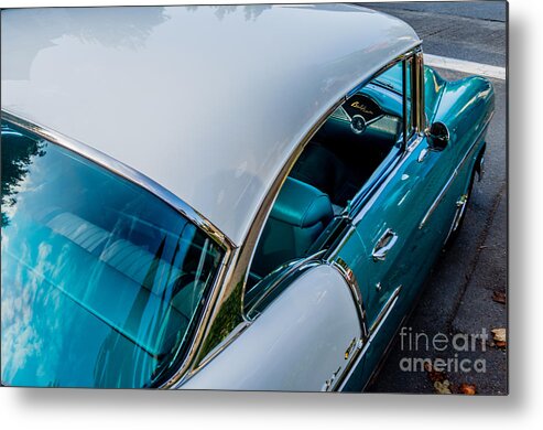 Chevrolet Metal Print featuring the photograph 1958 Chevrolet Bel Air by M G Whittingham
