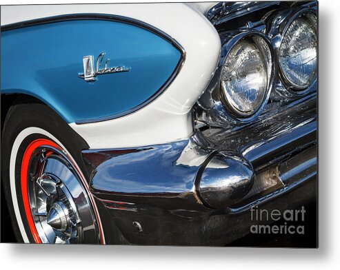 1961 Metal Print featuring the photograph 1961 Buick Le Sabre by Dennis Hedberg