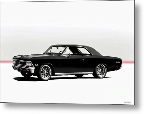 Automobile Metal Print featuring the photograph 1966 Chevelle Super Sport SS396 by Dave Koontz