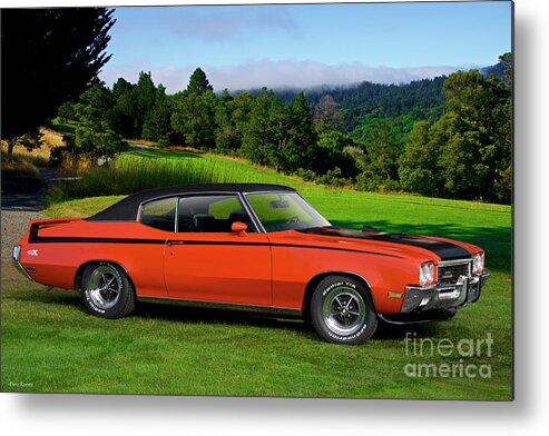 Automobile Metal Print featuring the photograph 1972 Buick GSX 455 Stage 1 by Dave Koontz