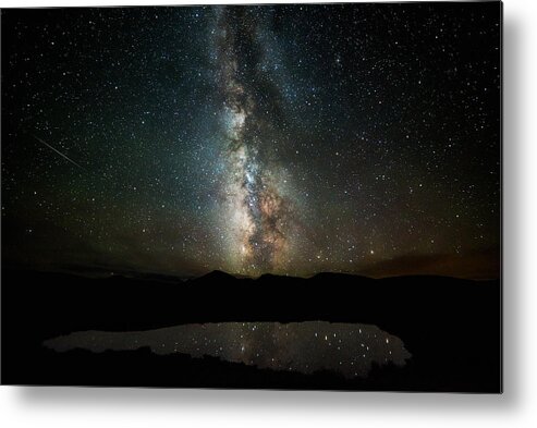 Night Sky Metal Print featuring the photograph 2 1/2 Mile High Milky Way by Darren White