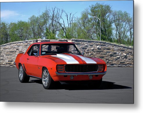 1969 Metal Print featuring the photograph 1969 Camaro by Tim McCullough