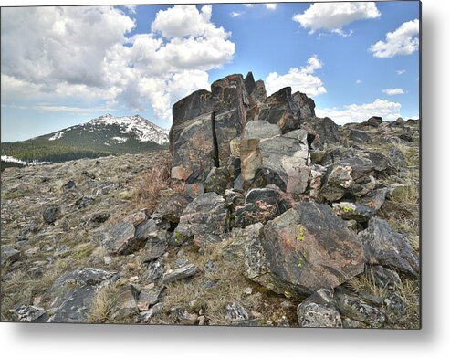 Wyoming Metal Print featuring the photograph Big Horn Pass in Wyoming #2 by Ray Mathis