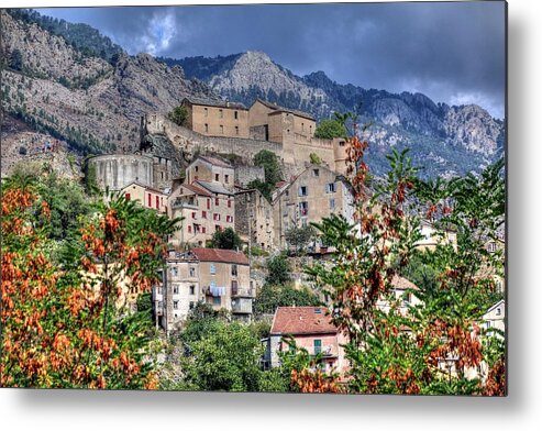 Corsica France Metal Print featuring the photograph Corsica France by Paul James Bannerman