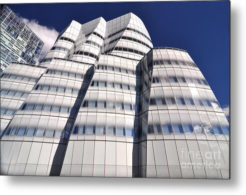 Nyc Metal Print featuring the photograph IAC Building #3 by Mark Gilman