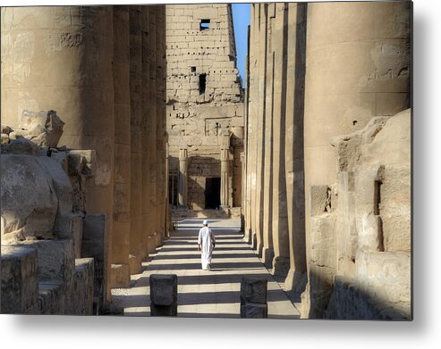 Luxor Temple Metal Print featuring the photograph Luxor Temple - Egypt #2 by Joana Kruse