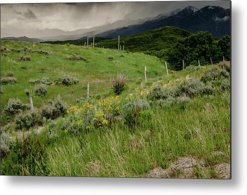 Trappers Loop Metal Print featuring the photograph Rain in the Distance by Synda Whipple
