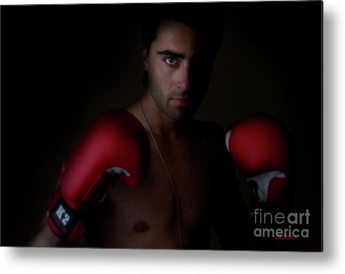 Muay Thai Metal Print featuring the photograph Passion #2 by Eena Bo