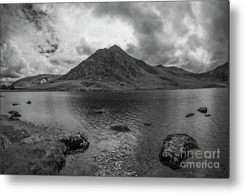 Wales Metal Print featuring the photograph Tryfan Mountain #2 by Ian Mitchell