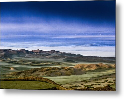 Golf Course Metal Print featuring the photograph 2015 US Open - Chambers Bay V by E Faithe Lester