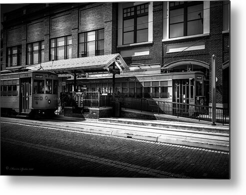 Ybor City Metal Print featuring the photograph 2016 Tampa Street Cars by Marvin Spates