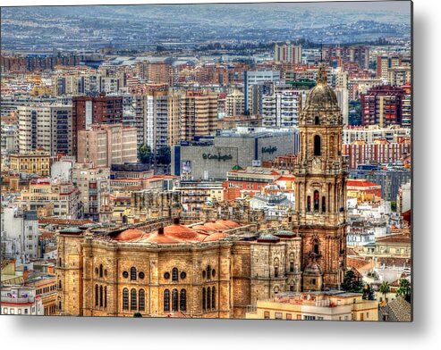 Malaga Metal Print featuring the photograph Malaga, SPAIN #21 by Paul James Bannerman