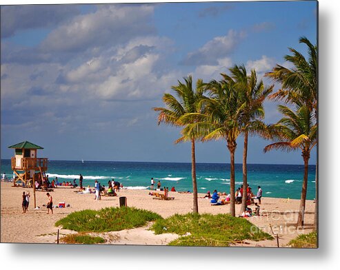 Singer Island Metal Print featuring the photograph 23- A Day At The Beach by Joseph Keane