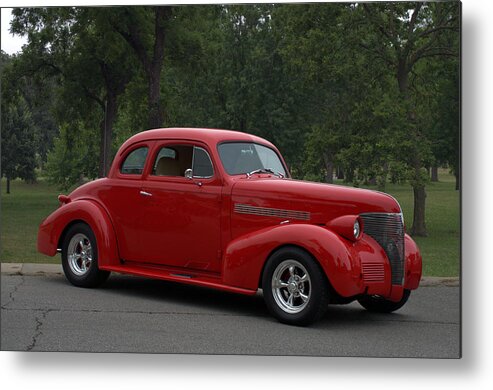 1939 Metal Print featuring the photograph 1939 Chevrolet Coupe by Tim McCullough