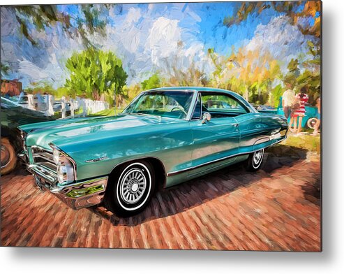 1965 Pontiac Catalina Metal Print featuring the photograph 1965 Pontiac Catalina Coupe Painted #4 by Rich Franco