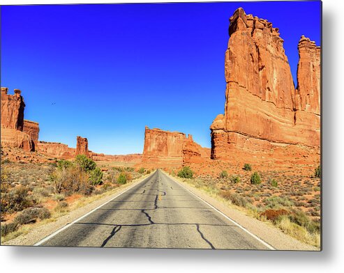 Arches National Park Metal Print featuring the photograph Arches National Park #3 by Raul Rodriguez