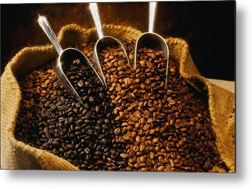 Coffee Metal Print featuring the photograph Coffee #3 by Mariel Mcmeeking