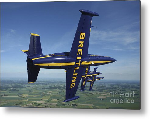 Transportation Metal Print featuring the photograph Flying With The Aero L-39 Albatros #3 by Daniel Karlsson