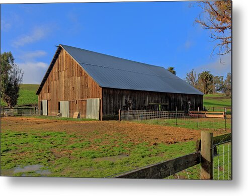 Barn Metal Print featuring the photograph Old Barn #3 by Bruce Bottomley