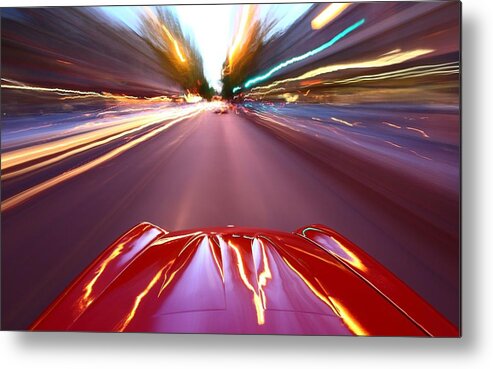 Time-lapse Metal Print featuring the photograph Time-lapse #3 by Jackie Russo