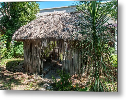 Mexico Quintana Roo Metal Print featuring the digital art Mayan Museum in Chetumal #31 by Carol Ailles