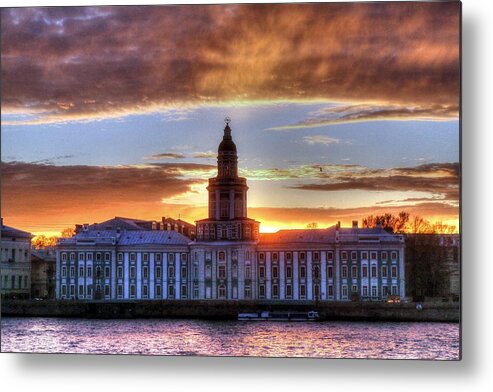 St. Petersburg Russia Metal Print featuring the photograph St. Petersburg Russia #31 by Paul James Bannerman